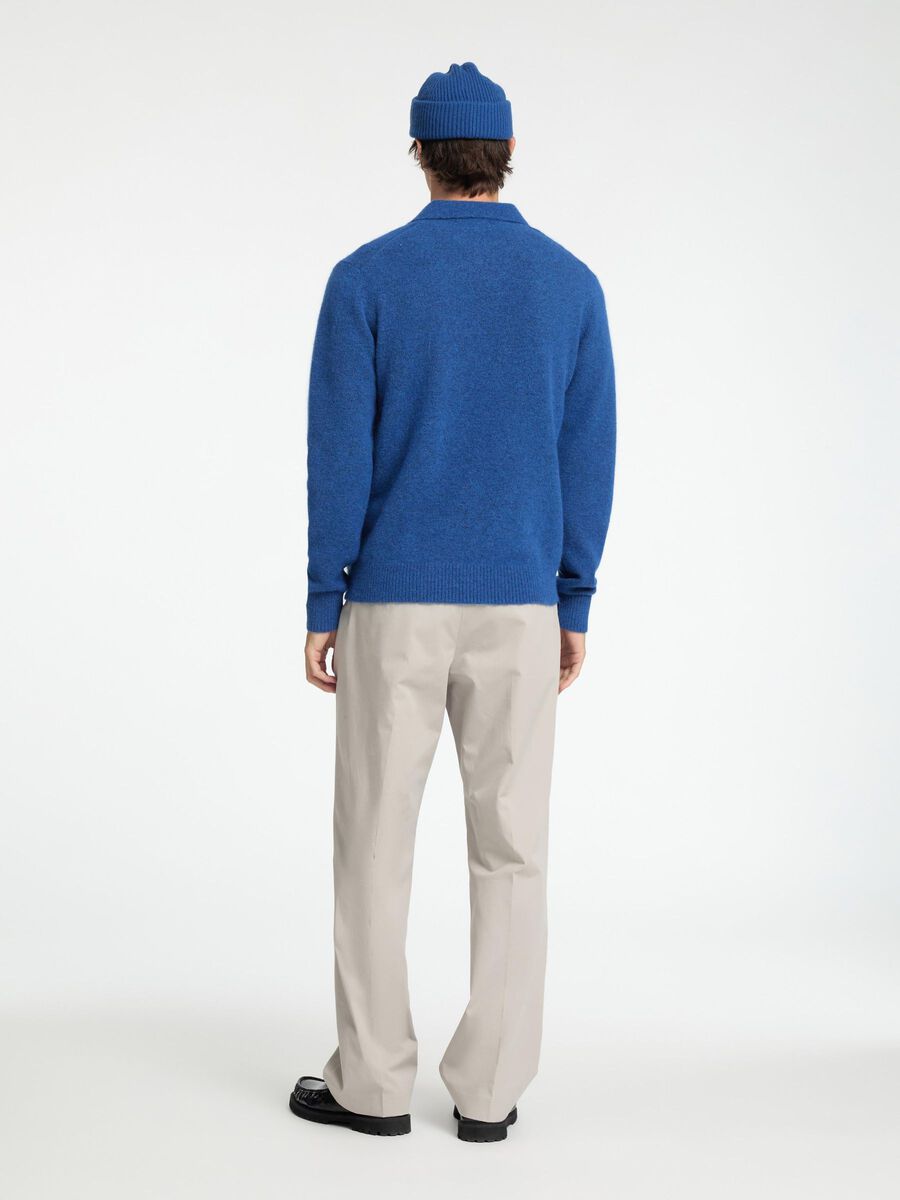 Selected KNITTED  POLO SHIRT, Limoges, highres - 16094572_Limoges_004.jpg