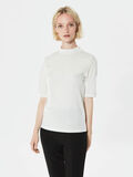 Selected HIGH NECK - TOP MED KORTE ÆRMER, Snow White, highres - 16058214_SnowWhite_003.jpg