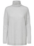 Selected ROLL NECK - JUMPER, Light Grey Melange, highres - 16068272_LightGreyMelange_001.jpg