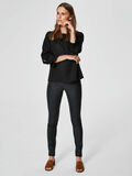 Selected VOLANGPRYDD - BLUS MED 3/4-ÄRMAR, Black, highres - 16063033_Black_005.jpg