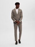 Selected SLIM FIT SINGLE-BREASTED BLAZER, Dark Sand Melange, highres - 16087870_DarkSandMelange_008.jpg