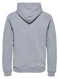 Selected BIO-BAUMWOLL - HOODIE, Light Grey Melange, highres - 16065603_LightGreyMelange_002.jpg