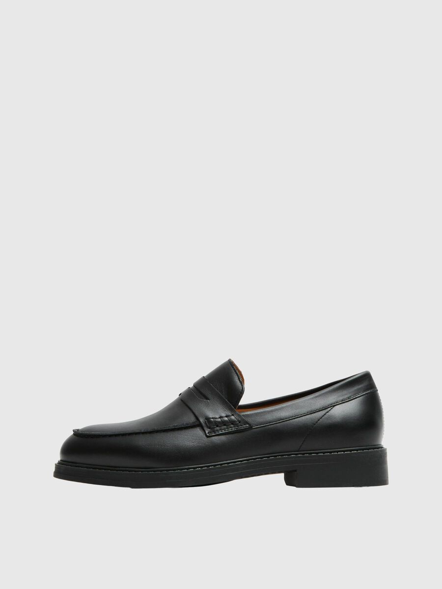 Selected SKINN LOAFERS, Black, highres - 16081463_Black_001.jpg