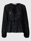 Selected VORN GEBUNDENE LANGARMBLUSE, Black, highres - 16095927_Black_001.jpg
