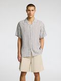 Selected 100% LINEN SHORT SLEEVED SHIRT, Bright White, highres - 16096908_BrightWhite_1165917_003.jpg