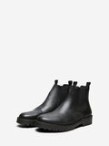 Selected LEATHER CHELSEA BOOTS, Black, highres - 16075858_Black_007.jpg