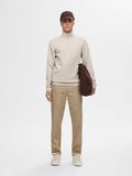 Selected VISCOSE BLEND HALF ZIP SWEATSHIRT, Pure Cashmere, highres - 16094477_PureCashmere_005.jpg