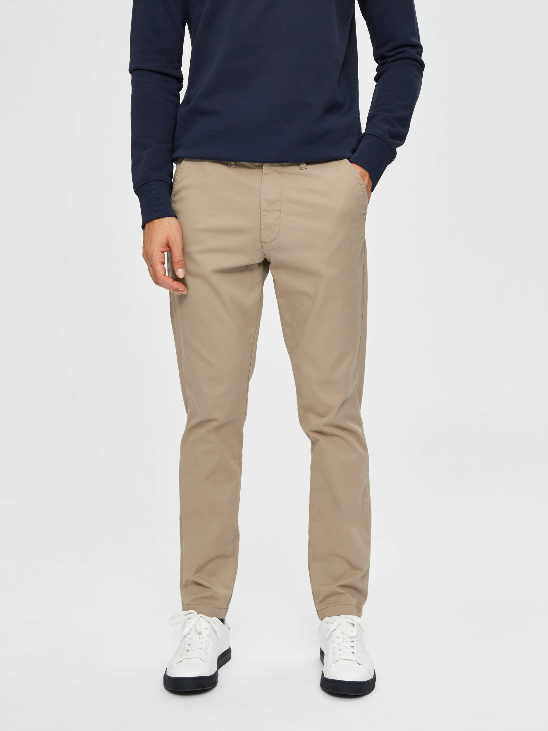 slim fit chinos