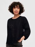 Selected BRODERIE ANGLAISE BLUSE, Black, highres - 16089850_Black_008.jpg