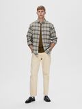 Selected 196 LIGHT WASH STRAIGHT FIT JEANS, Oatmeal, highres - 16090889_Oatmeal_005.jpg