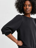 Selected PUFFÄRMEL SWEATSHIRT, Black, highres - 16082379_Black_006.jpg