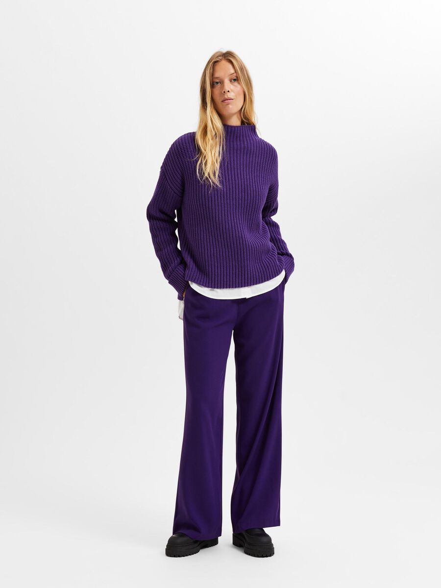 Selected OVERSIZED JUMPER, Acai, highres - 16075489_Acai_005.jpg