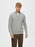 Selected HALF-ZIP PULLOVER, Ghost Gray, highres - 16089102_GhostGray_1014296_003.jpg