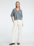 Selected VISKOSBLANDNING STICKAD TOPP, Medium Grey Melange, highres - 16096171_MediumGreyMelange_008.jpg