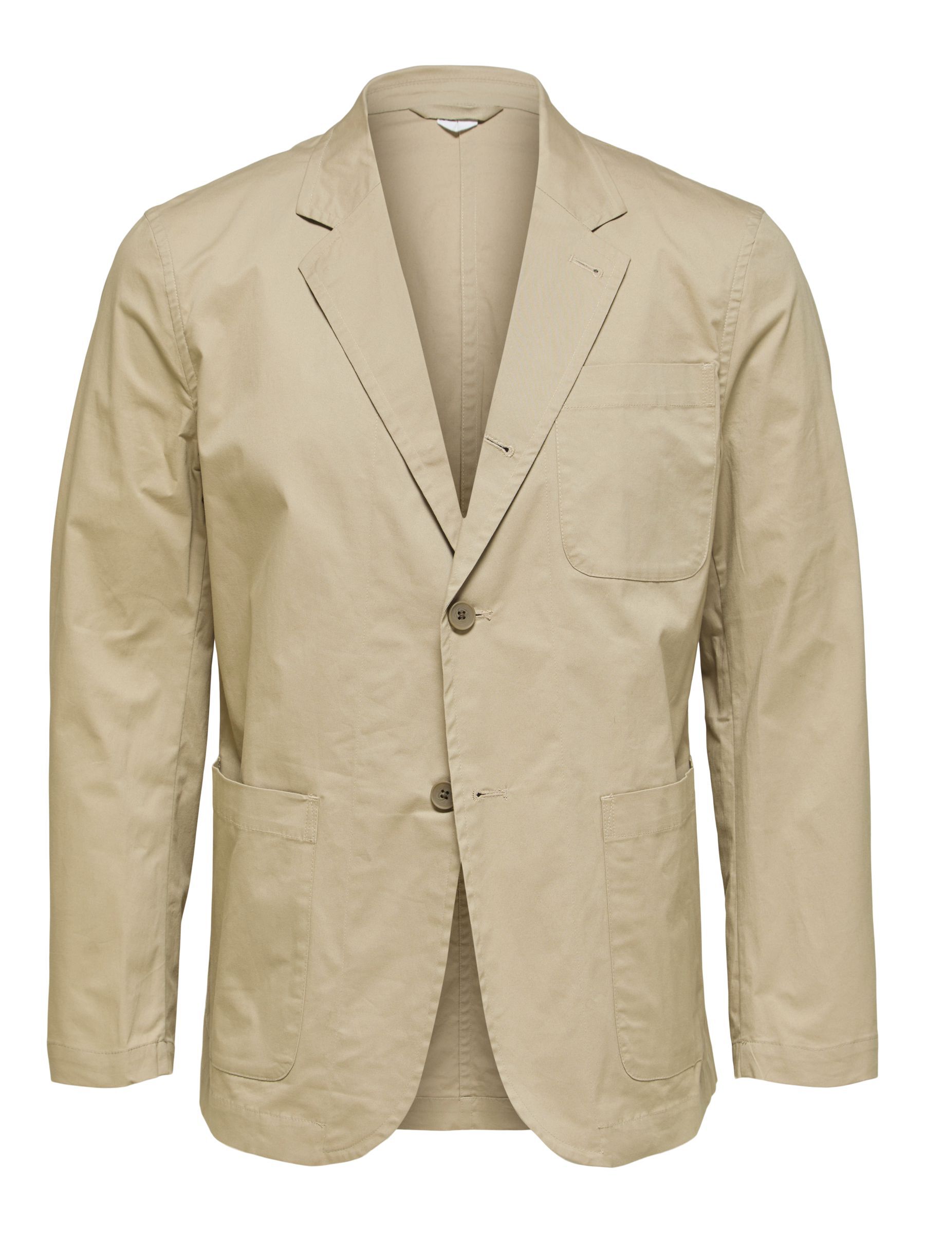 Unlined cotton new arrivals blazer
