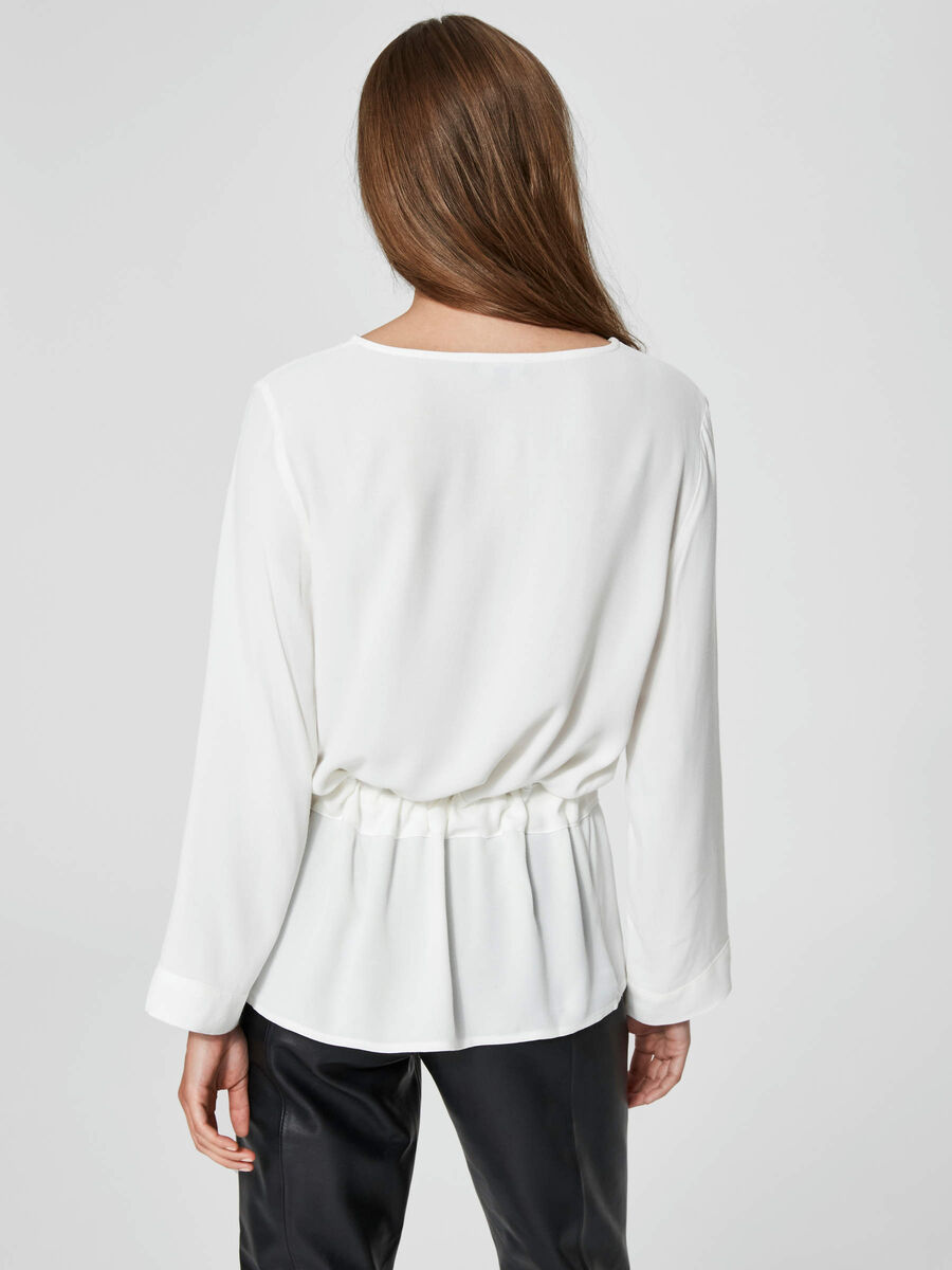 Selected 7/8 - BLOUSE À MANCHES LONGUES, Snow White, highres - 16063604_SnowWhite_004.jpg