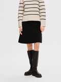 Selected KNITTED MINI SKIRT, Black, highres - 16091240_Black_003.jpg