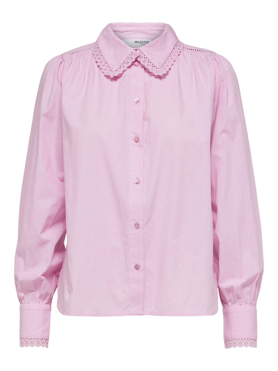 Selected BRODERIE ANGLAISE BLOUSE, Sweet Lilac, highres - 16089002_SweetLilac_001.jpg