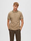 Selected SHORT SLEEVED POLO SHIRT, Kelp, highres - 16087840_Kelp_003.jpg