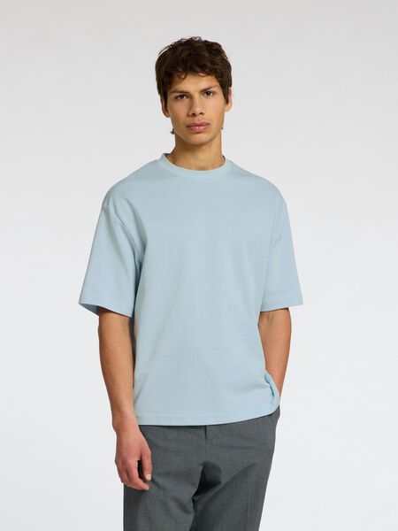 Selected LOOSE FIT T-SHIRT, Winter Sky, highres - 16094143_WinterSky_003.jpg