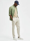 Selected FORMAL ORGANIC COTTON BLEND TROUSERS, Sand, highres - 16081374_Sand_919464_008.jpg
