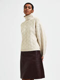 Selected WOVEN KNITTED PULLOVER, Birch, highres - 16087683_Birch_008.jpg