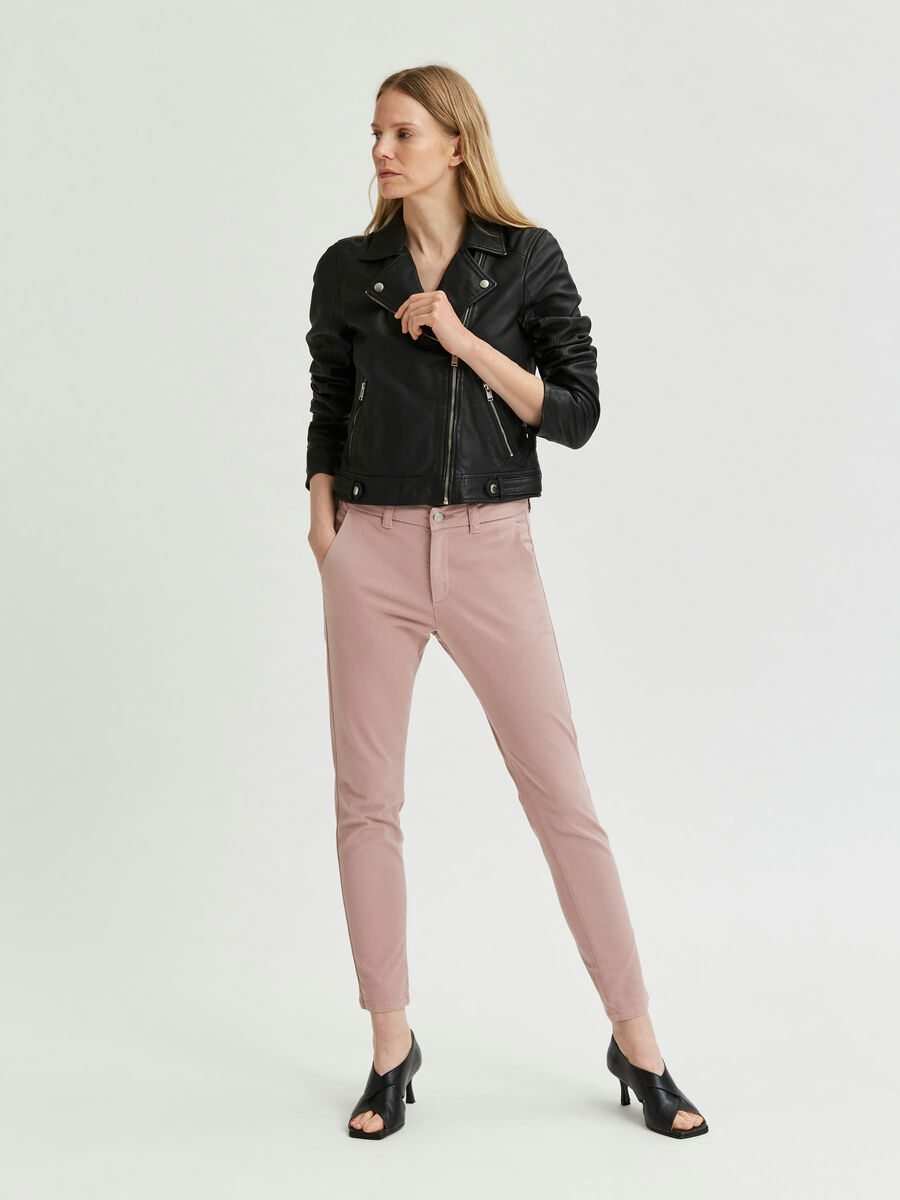 Selected SLIM FIT CHINOS, Adobe Rose, highres - 16077454_AdobeRose_005.jpg