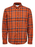 Selected PLAID SHIRT, Bombay Brown, highres - 16085796_BombayBrown_952906_001.jpg