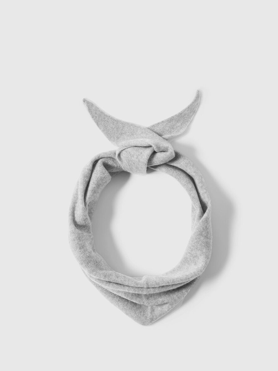 Selected 100% KASCHMIR SCHAL, Light Grey Melange, highres - 16098866_LightGreyMelange_001.jpg
