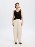 Selected SLEEVELESS KNITTED TOP, Black, highres - 16097551_Black_005.jpg