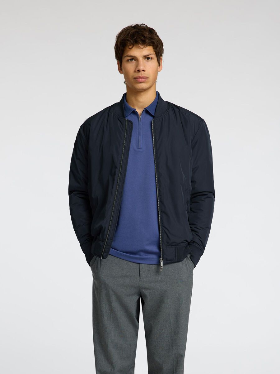 Selected REMBOURRÉE VESTE BOMBER, Sky Captain, highres - 16095456_SkyCaptain_003.jpg