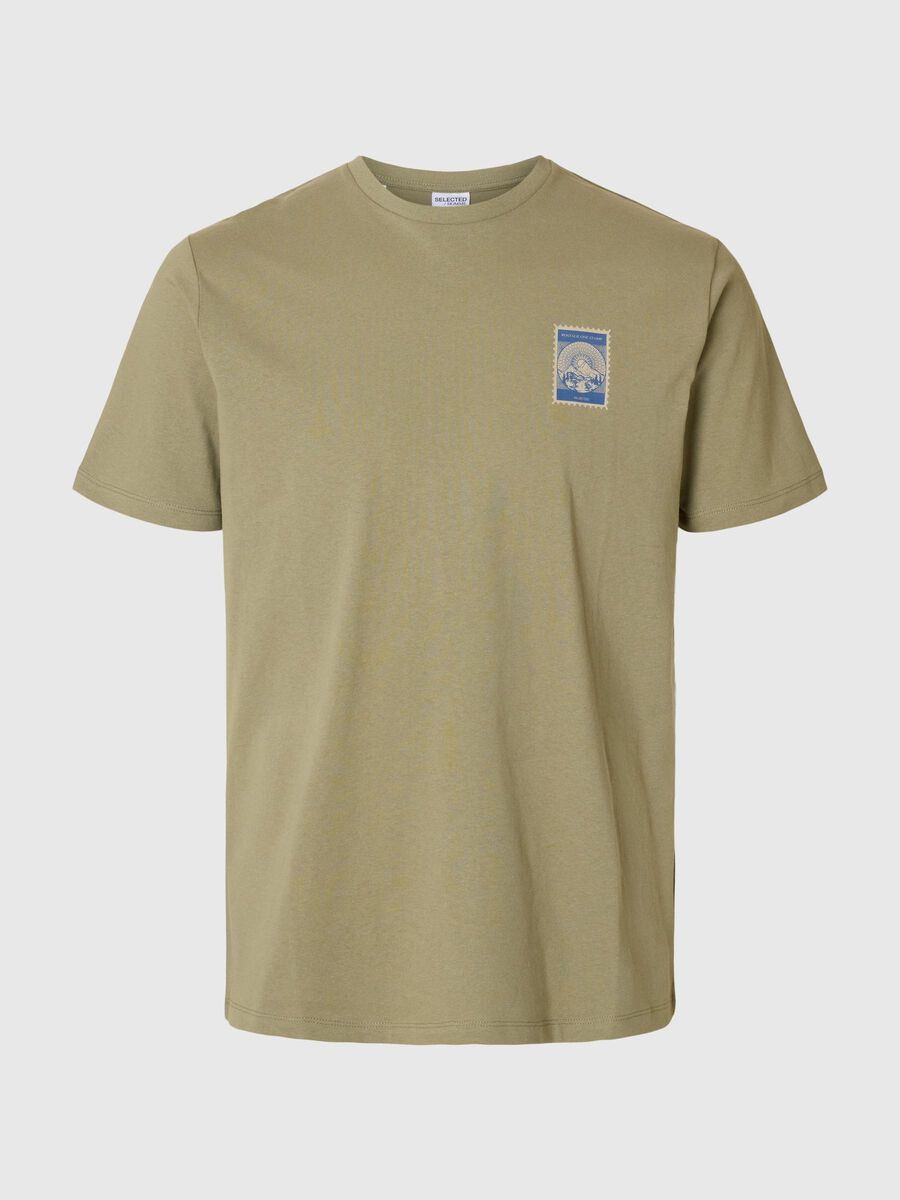 Selected NORMAL PASSFORM TRYCKT T-SHIRT, Vetiver, highres - 16099318_Vetiver_1221892_001.jpg