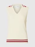 Selected V-NECK SLEEVELESS TOP, Birch, highres - 16099119_Birch_1216004_001.jpg