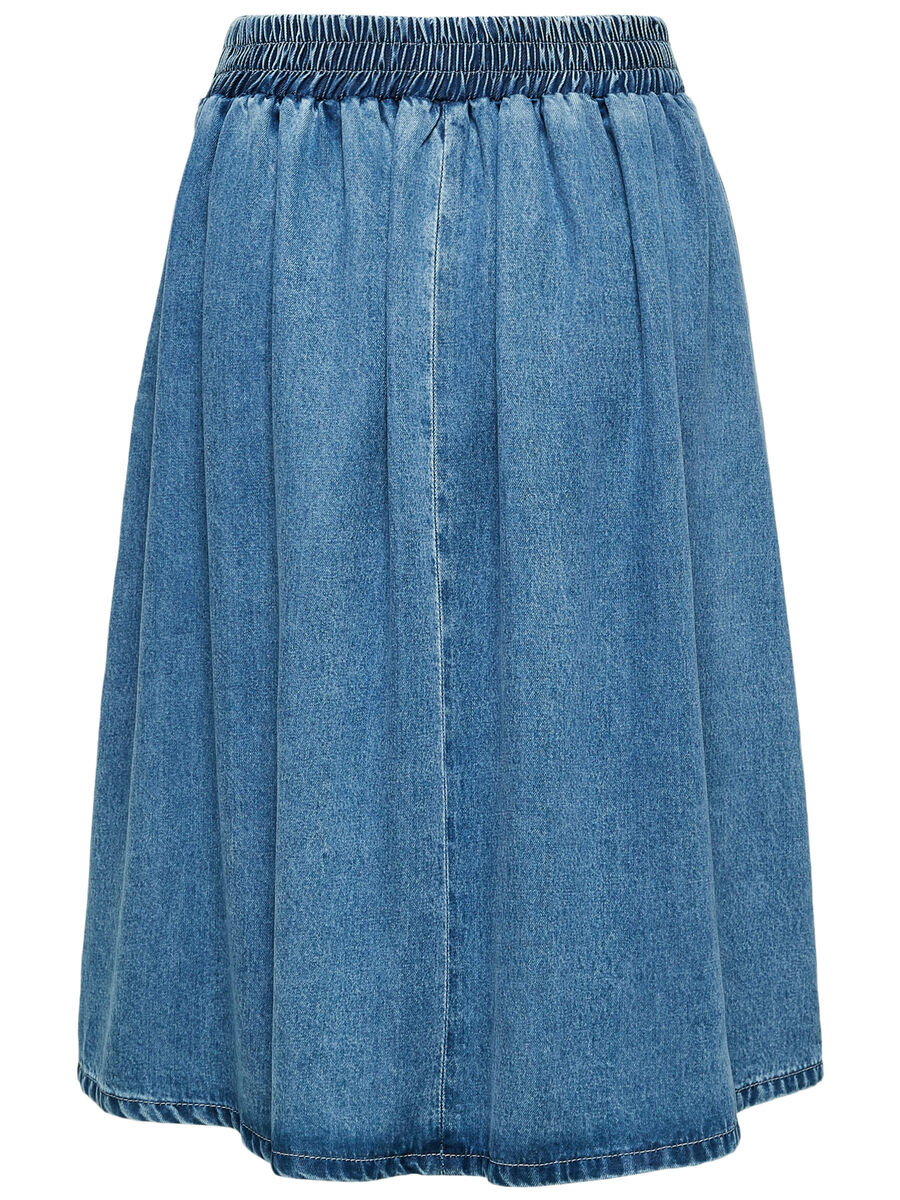 Selected DENIM - SKIRT, Light Blue, highres - 16062959_LightBlue_002.jpg