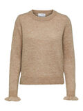 Selected FRILLED KNITTED PULLOVER, Nomad, highres - 16083632_Nomad_915489_001.jpg
