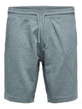 Selected SPORT SHORTS, Medium Grey Melange, highres - 16084203_MediumGreyMelange_001.jpg