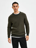 Selected CREWNECK KNITTED JUMPER, Grape Leaf, highres - 16084843_GrapeLeaf_945819_003.jpg