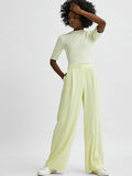Selected MID WAIST WIDE LEG TROUSERS, Young Wheat, highres - 16071485_YoungWheat_008.jpg