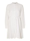 Selected LONG-SLEEVED SHIRT DRESS, Bright White, highres - 16092184_BrightWhite_001.jpg