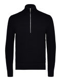 Selected À MANCHES LONGUES PULLOVER, Black, highres - 16089102_Black_001.jpg