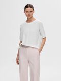 Selected KNITTED T-SHIRT, Snow White, highres - 16065731_SnowWhite_003.jpg
