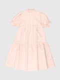 Selected FRILL TRIM PUFF SLEEVE DRESS, Cameo Rose, highres - 80000263_CameoRose_001.jpg