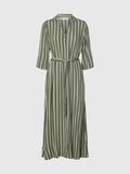 Selected VISCOSE ROBE LONGUE, Deep Lichen Green, highres - 16100198_DeepLichenGreen_1239576_001.jpg