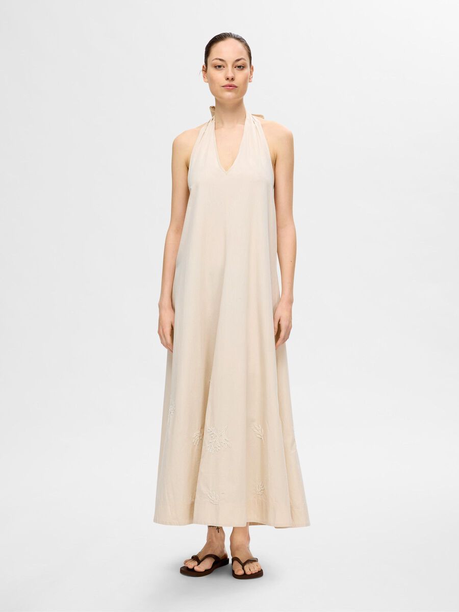 Selected HALTERNEK MAXI JURK, Sandshell, highres - 16094118_Sandshell_003.jpg