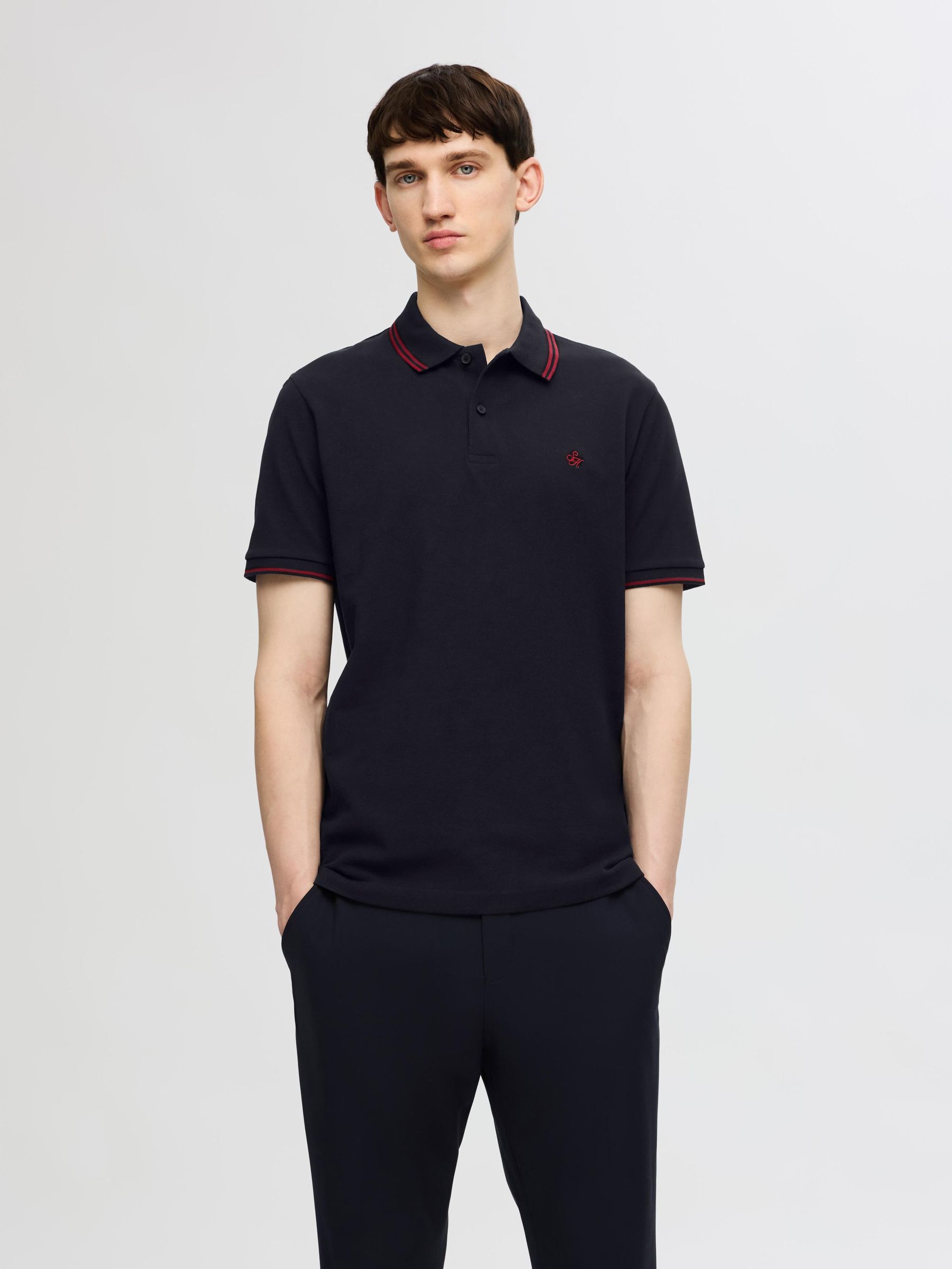 Polo rugby sale homme all black