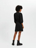 Selected JACQUARD MINI WRAP DRESS, Black, highres - 16089087_Black_004.jpg