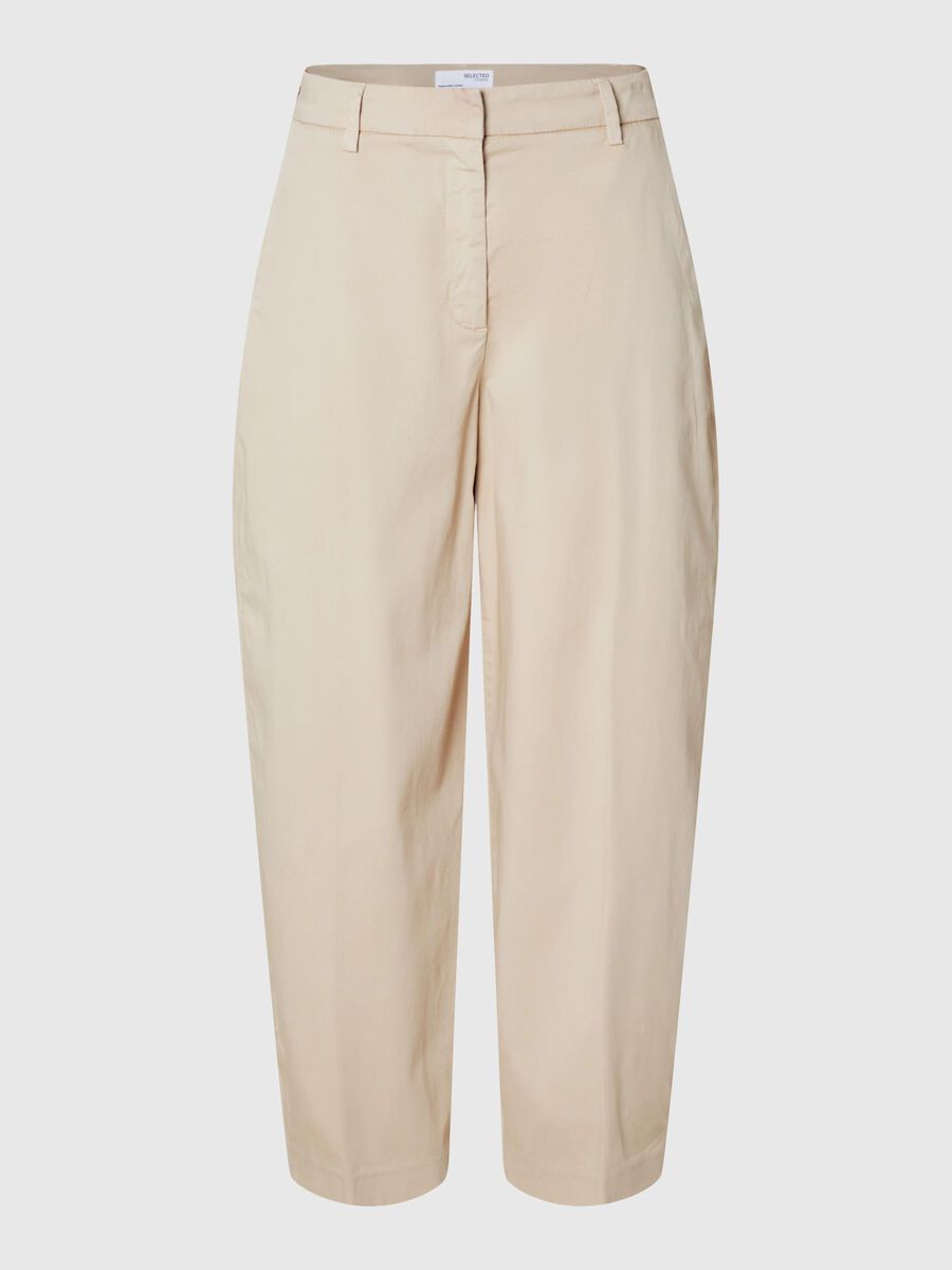 Selected WIDE LEG CHINO, Humus, highres - 16093860_Humus_001.jpg