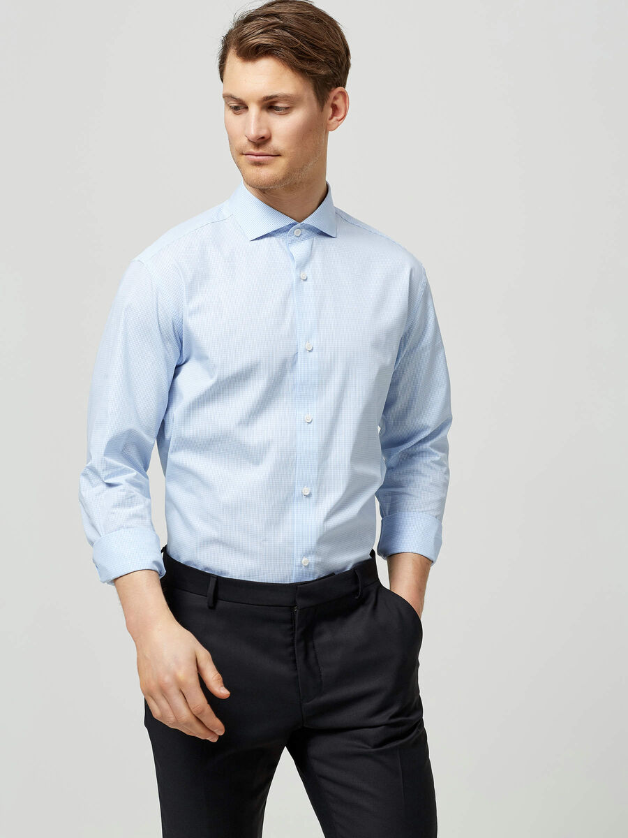 Selected SLIM FIT - SHIRT, Light Blue, highres - 16057291_LightBlue_003.jpg