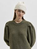 Selected KNITTED BEANIE, Sandshell, highres - 16080532_Sandshell_874660_003.jpg