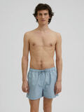 Selected BASIQUE SHORT DE BAIN, Blue Fog, highres - 16050450_BlueFog_003.jpg